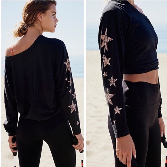 Free People Tops - Free People Movement Melrose Star Print T-Shirt